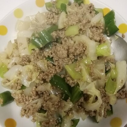 白菜レシピ助かります　ご飯にかけてうま煮丼みたいにして食べました　美味しかったです